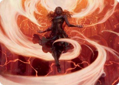 Crackle with Power Art Card [Strixhaven: School of Mages Art Series] - Rocket TCG