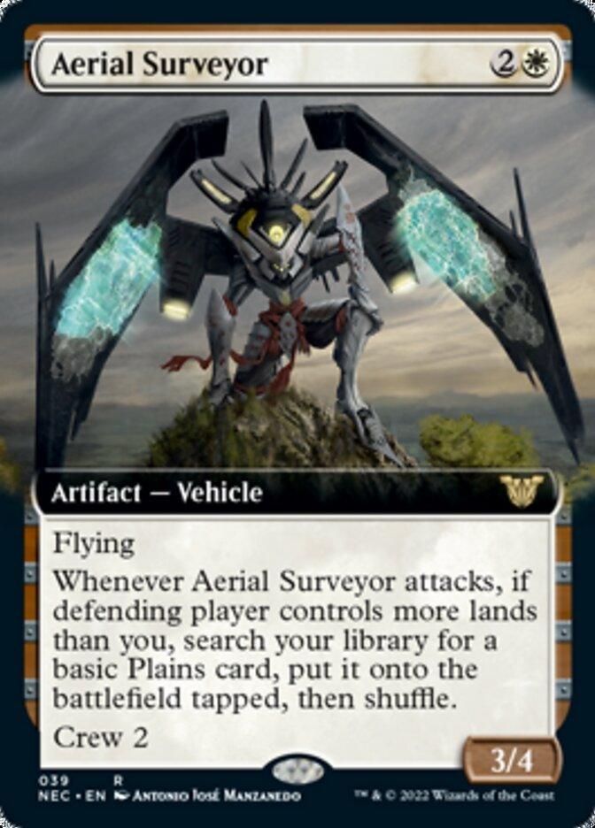 Aerial Surveyor (Extended Art) [Kamigawa: Neon Dynasty Commander] - Rocket TCG