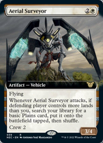 Aerial Surveyor (Extended Art) [Kamigawa: Neon Dynasty Commander] - Rocket TCG
