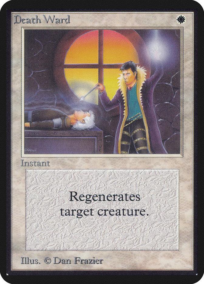 Death Ward [Alpha Edition] - Rocket TCG