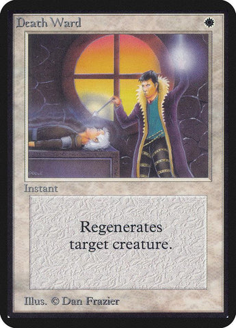 Death Ward [Alpha Edition] - Rocket TCG