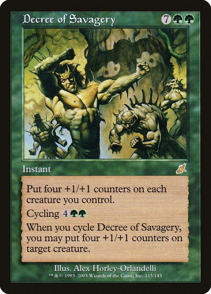 Decree of Savagery [Scourge] - Rocket TCG