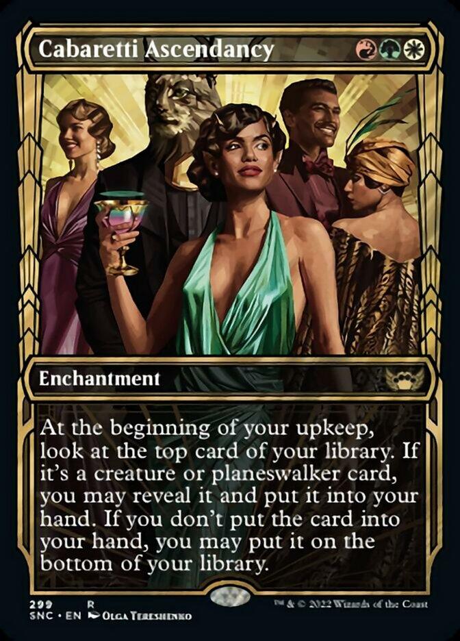 Cabaretti Ascendancy (Showcase Golden Age) [Streets of New Capenna] - Rocket TCG