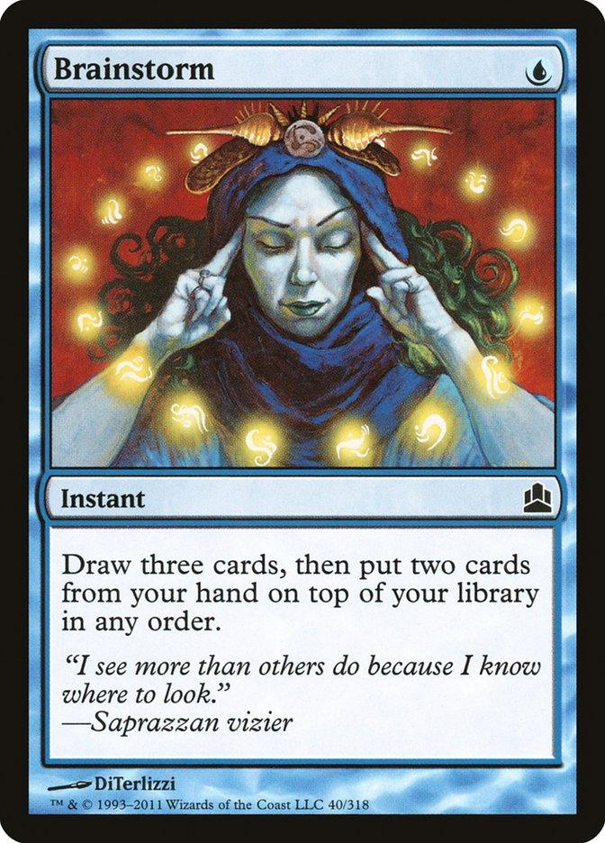 Brainstorm [Commander 2011] - Rocket TCG
