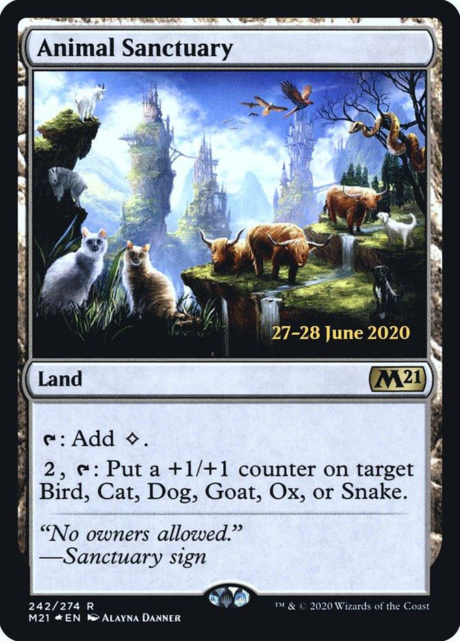 Animal Sanctuary [Core Set 2021 Prerelease Promos] - Rocket TCG