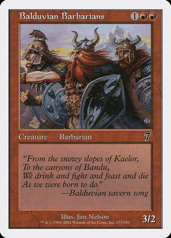 Balduvian Barbarians [Seventh Edition] - Rocket TCG