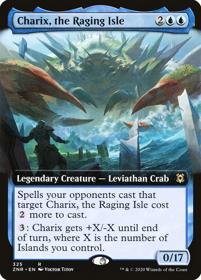 Charix, the Raging Isle (Extended Art) [Zendikar Rising] - Rocket TCG