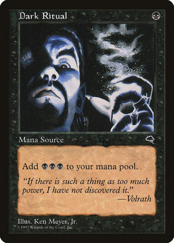 Dark Ritual [Tempest] - Rocket TCG
