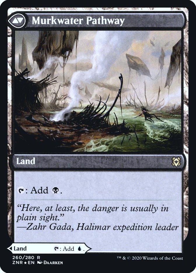 Clearwater Pathway // Murkwater Pathway [Zendikar Rising Prerelease Promos] - Rocket TCG