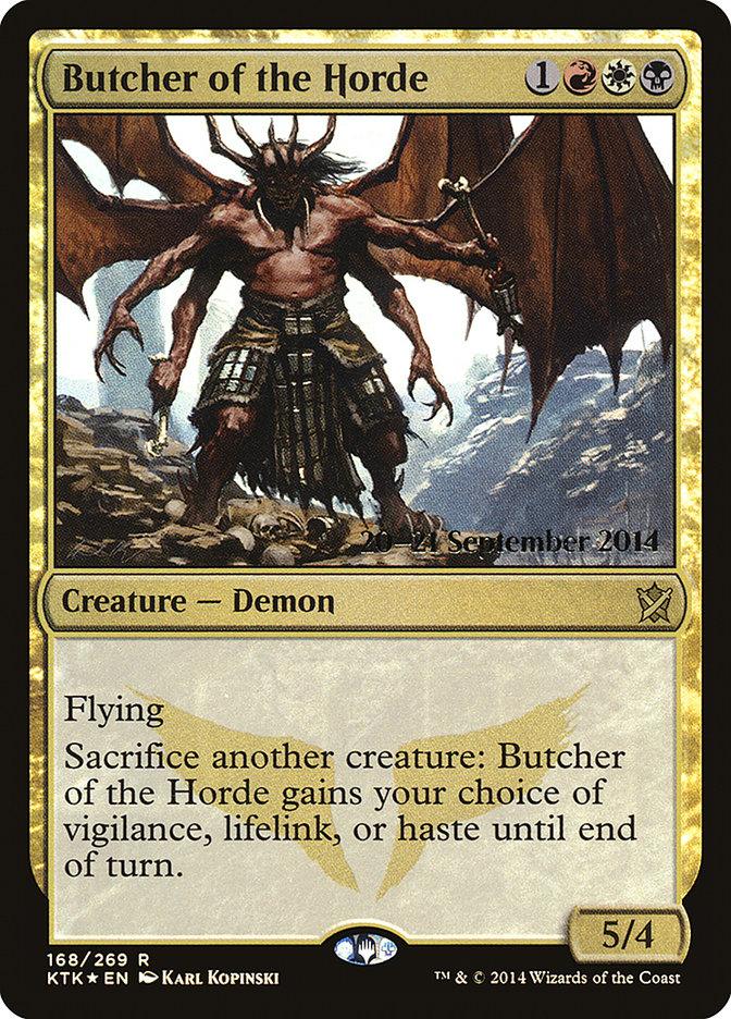 Butcher of the Horde [Khans of Tarkir Prerelease Promos] - Rocket TCG
