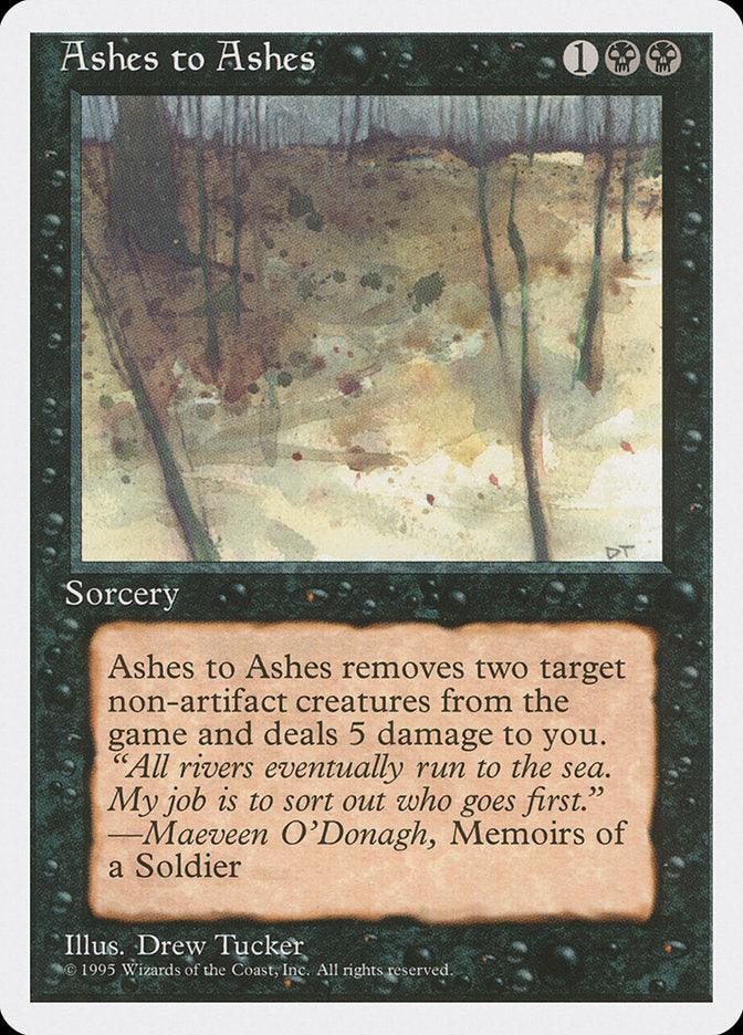 Ashes to Ashes [Fourth Edition] - Rocket TCG