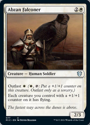 Abzan Falconer [Innistrad: Midnight Hunt Commander] - Rocket TCG