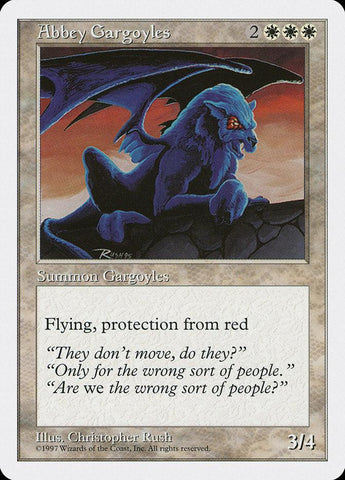 Abbey Gargoyles [Fifth Edition] - Rocket TCG