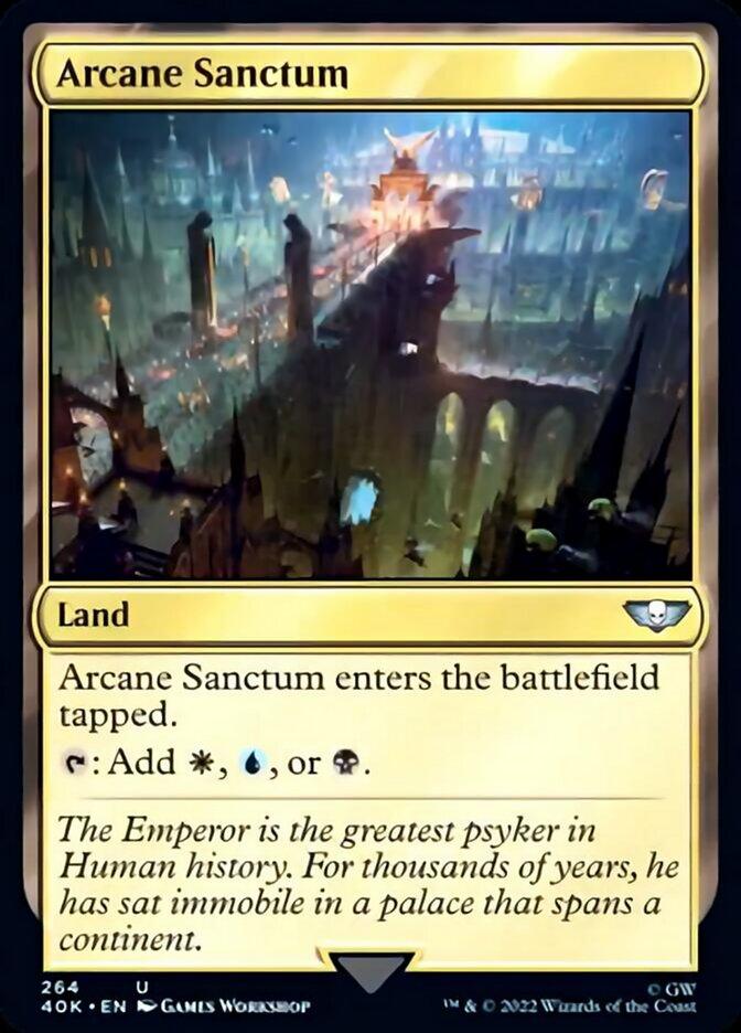 Arcane Sanctum [Universes Beyond: Warhammer 40,000] - Rocket TCG