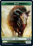 Beast // Cat (011) Double-sided Token [Core Set 2021 Tokens] - Rocket TCG