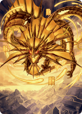 Ao, the Dawn Sky 2 Art Card [Kamigawa: Neon Dynasty Art Series] - Rocket TCG