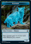 Champion of Wits // Illusion Double-sided Token [Dungeons & Dragons: Adventures in the Forgotten Realms Commander Tokens] - Rocket TCG