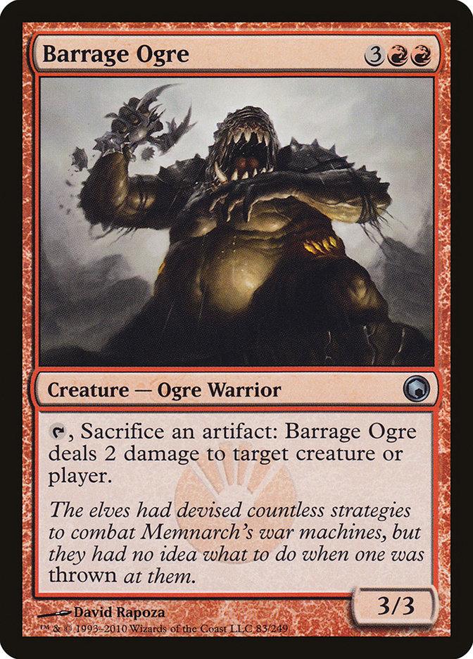 Barrage Ogre [Scars of Mirrodin] - Rocket TCG