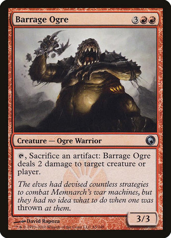 Barrage Ogre [Scars of Mirrodin] - Rocket TCG