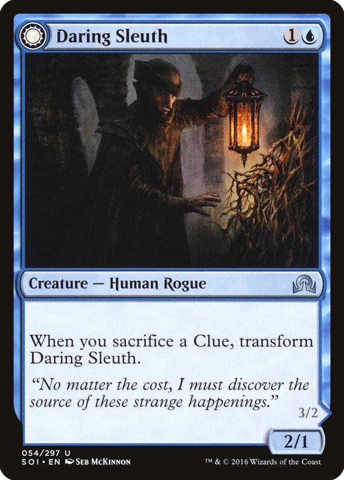 Daring Sleuth // Bearer of Overwhelming Truths [Shadows over Innistrad] - Rocket TCG