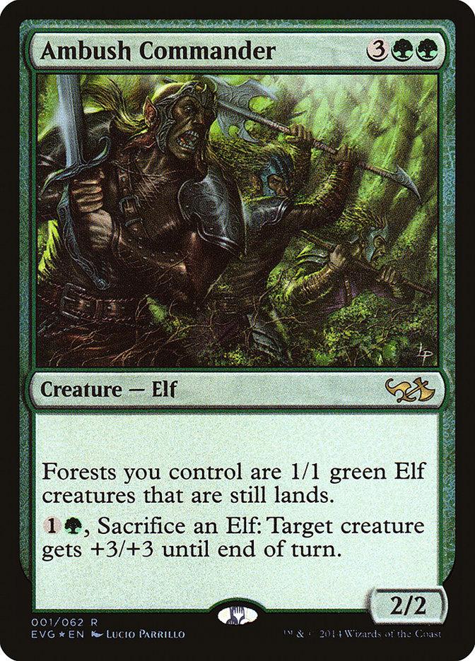 Ambush Commander (Elves vs. Goblins) [Duel Decks Anthology] - Rocket TCG