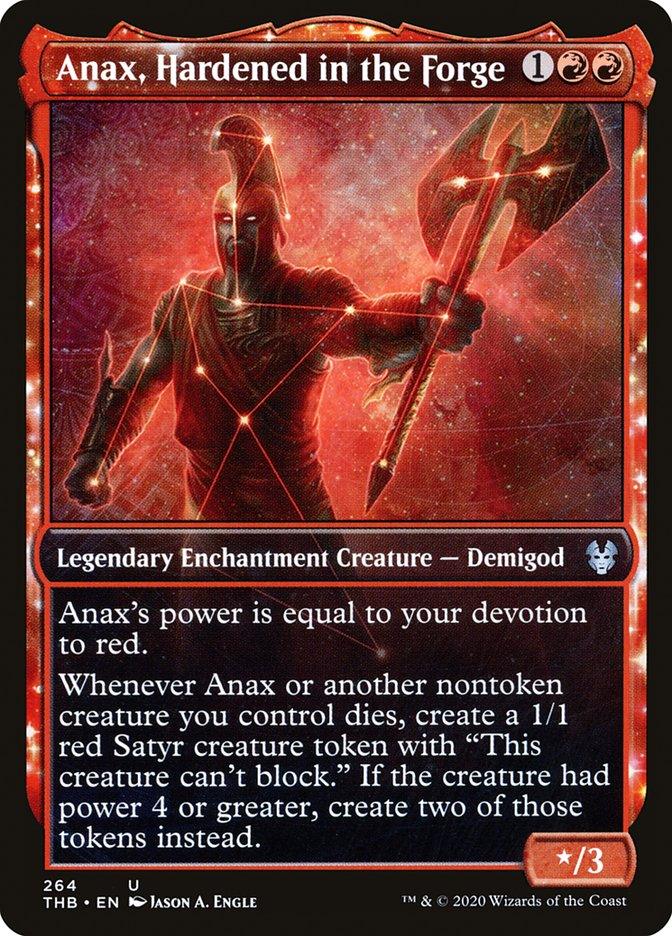 Anax, Hardened in the Forge (Showcase) [Theros Beyond Death] - Rocket TCG