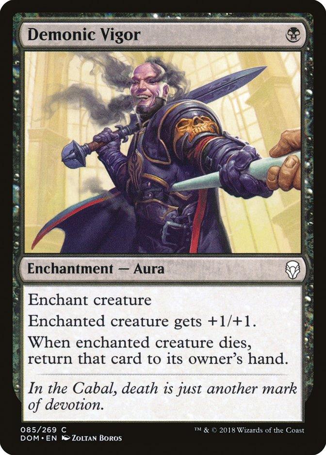 Demonic Vigor [Dominaria] - Rocket TCG