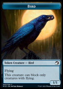 Clue // Bird Double-sided Token [Innistrad: Midnight Hunt Tokens] - Rocket TCG