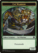 Cat Warrior Token [Commander 2017 Tokens] - Rocket TCG