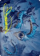 Biolume Serpent Art Card (Gold-Stamped Signature) [Innistrad: Crimson Vow Art Series] - Rocket TCG