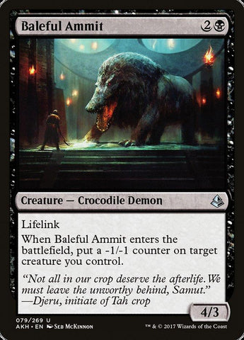 Baleful Ammit [Amonkhet] - Rocket TCG