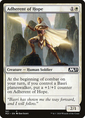 Adherent of Hope [Core Set 2021] - Rocket TCG