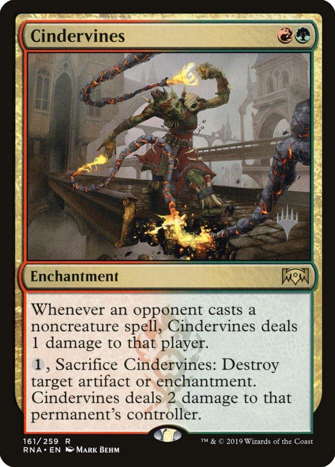 Cindervines (Promo Pack) [Ravnica Allegiance Promos] - Rocket TCG