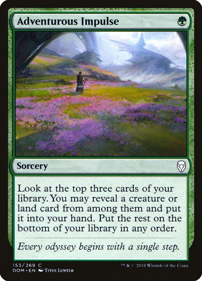 Adventurous Impulse [Dominaria] - Rocket TCG