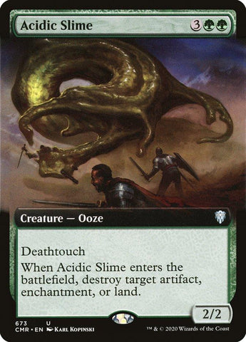 Acidic Slime (Extended Art) [Commander Legends] - Rocket TCG