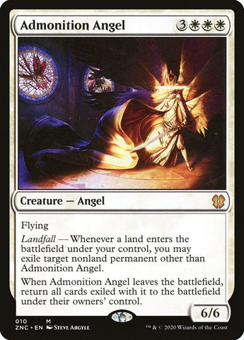 Admonition Angel [Zendikar Rising Commander] - Rocket TCG