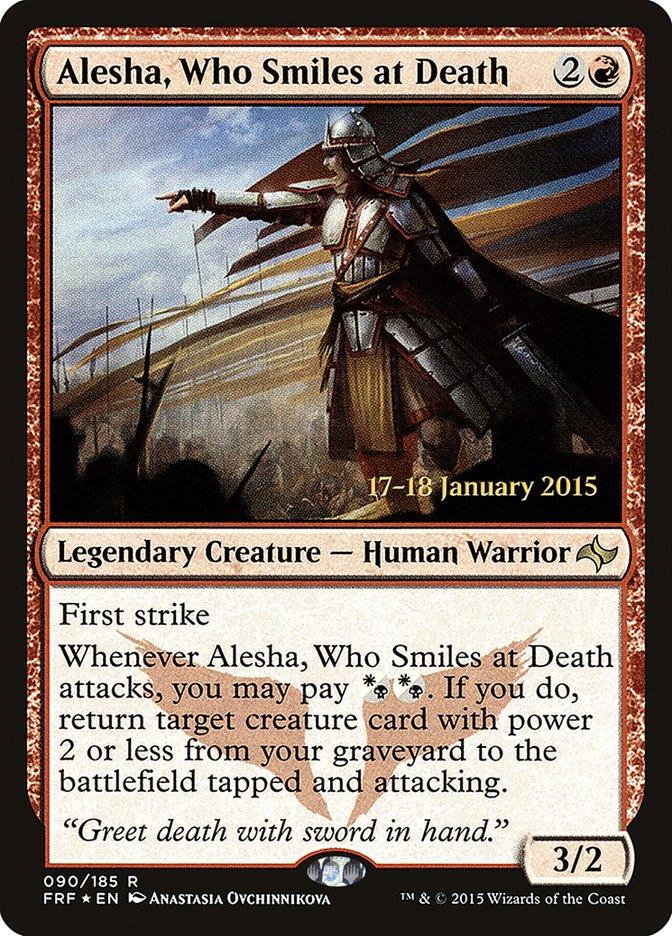 Alesha, Who Smiles at Death [Fate Reforged Prerelease Promos] - Rocket TCG