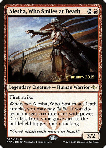 Alesha, Who Smiles at Death [Fate Reforged Prerelease Promos] - Rocket TCG