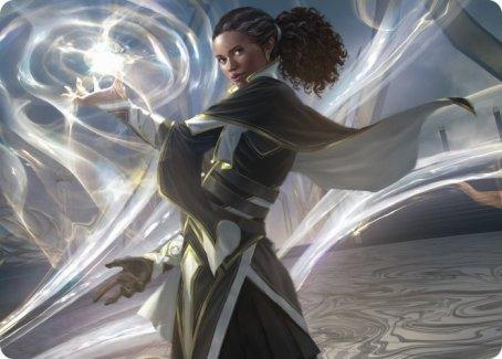 Clever Lumimancer Art Card [Strixhaven: School of Mages Art Series] - Rocket TCG