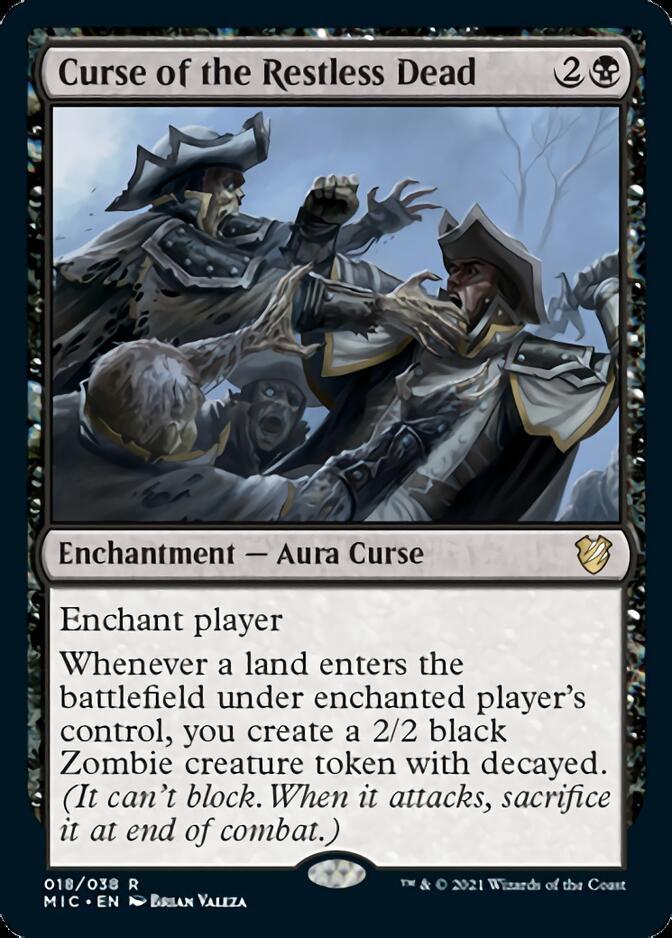 Curse of the Restless Dead [Innistrad: Midnight Hunt Commander] - Rocket TCG
