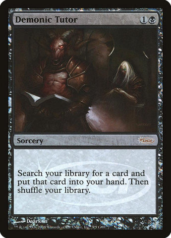 Demonic Tutor [Judge Gift Cards 2008] - Rocket TCG