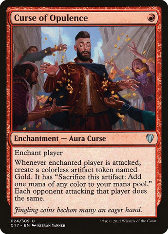 Curse of Opulence [Commander 2017] - Rocket TCG