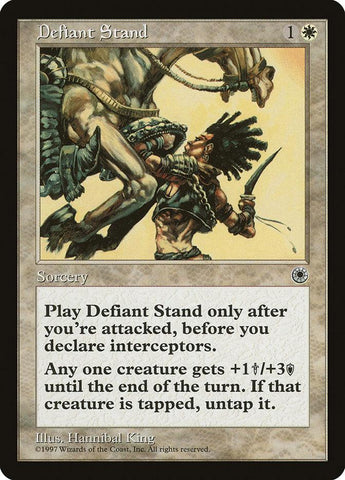 Defiant Stand [Portal] - Rocket TCG