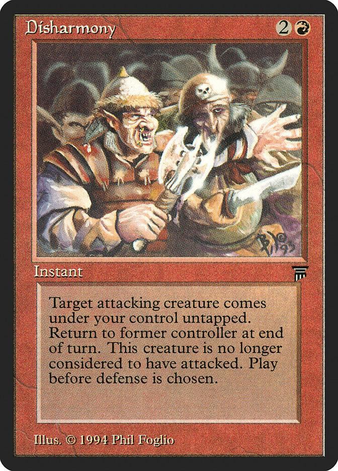 Disharmony [Legends] - Rocket TCG