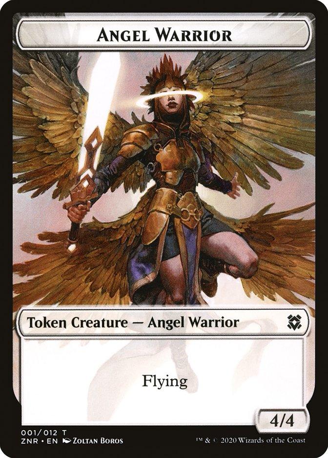 Angel Warrior Token [Zendikar Rising Tokens] - Rocket TCG