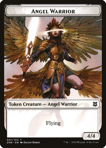 Angel Warrior Token [Zendikar Rising Tokens] - Rocket TCG