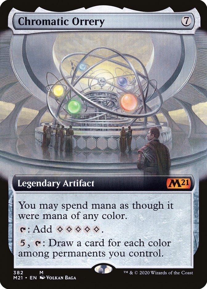 Chromatic Orrery (Extended Art) [Core Set 2021] - Rocket TCG