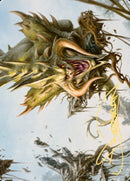 Canopy Baloth Art Card (Gold-Stamped Signature) [Zendikar Rising Art Series] - Rocket TCG