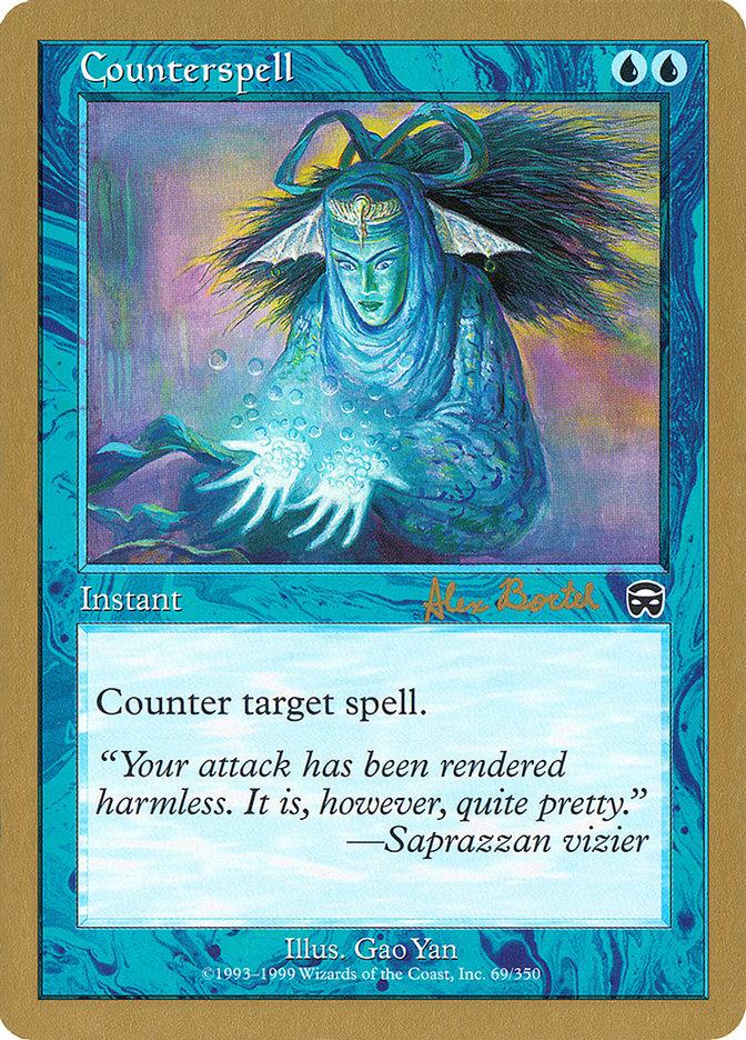 Counterspell (Alex Borteh) (MMQ) [World Championship Decks 2001] - Rocket TCG
