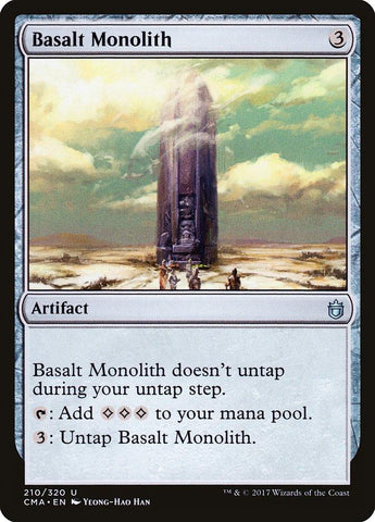 Basalt Monolith [Commander Anthology] - Rocket TCG